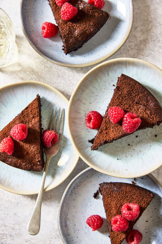 Flourless Dark Chocolate Espresso Cake