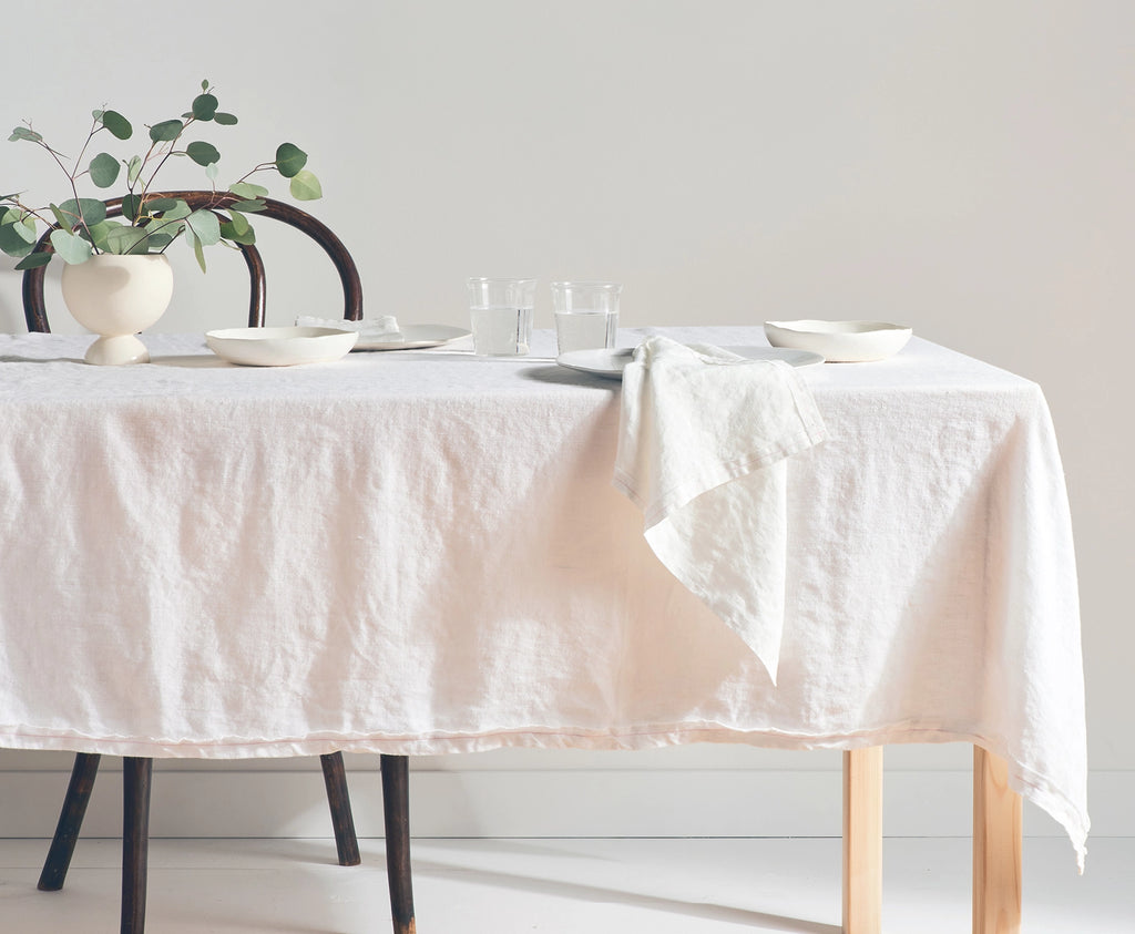 Linen Tablecloth – Sojourn Pottery