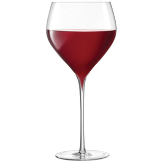 Savoy Red Wine Glasses, Pair