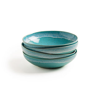 Pasta Bowl Stack: The Seaglass Collection