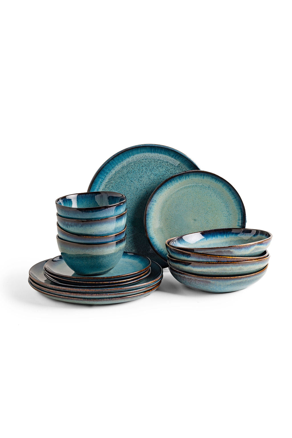 Sojourn Stoneware Dinner Set Essential Bundle