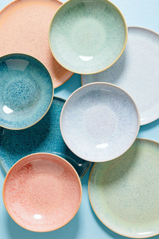 Dinner Plate Rainbow Stack