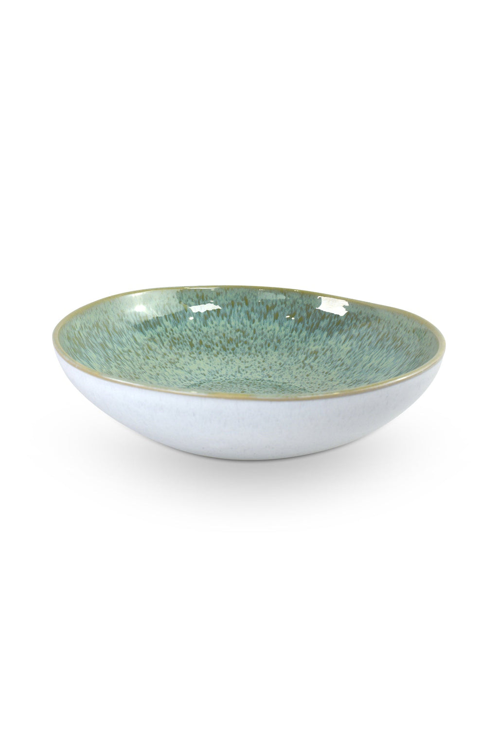 Pasta Bowl in Kiwi – Sojourn Pottery